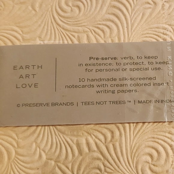 Preserve Brands Notecards Stationary Tees Not Trees - Picture 4 of 4